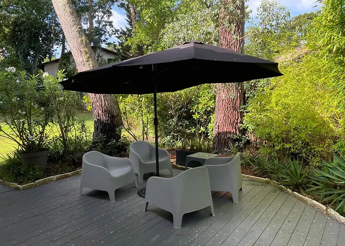 Tatil Evi Pyla-sur-mer Charmante Maison 3 Et Jardin Proche Plages La Teste-de-Buch
